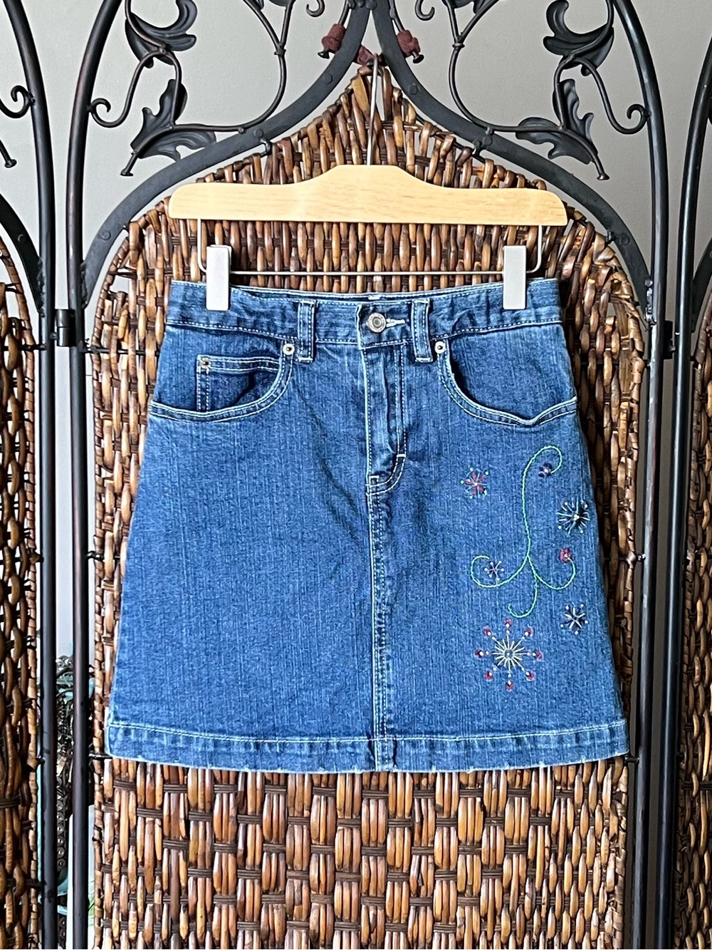 10 Gap Denim Lined Skirt